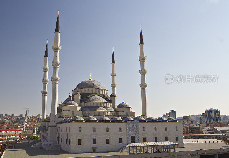 安卡拉的Kocatepe Mosque